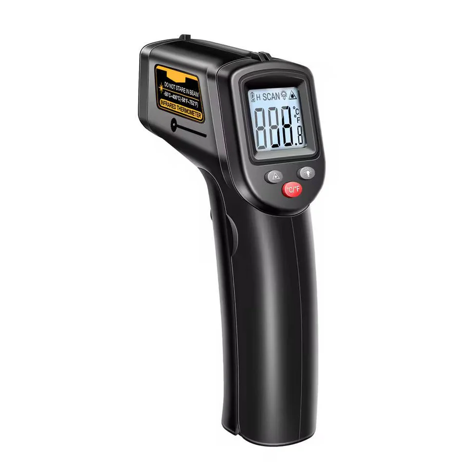 The Laser-Point Pro: Infrared Thermometer with Precision Target Logic