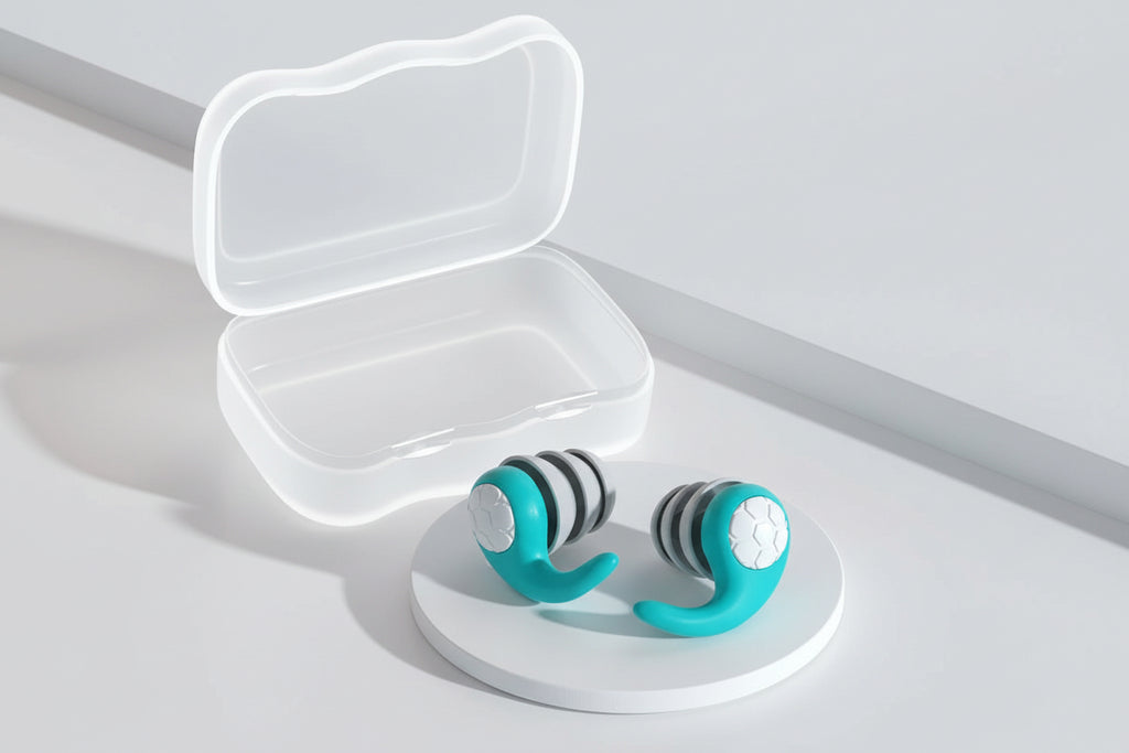 Aura-Hush Elite: High-Fidelity Noise Reduction Plugs with Sound-Dampening Logic