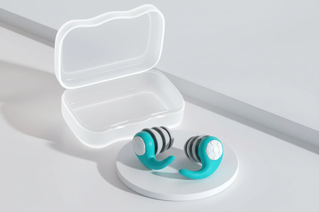 Aura-Hush Elite: High-Fidelity Noise Reduction Plugs with Sound-Dampening Logic