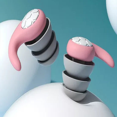 Aura-Hush Elite: High-Fidelity Noise Reduction Plugs with Sound-Dampening Logic