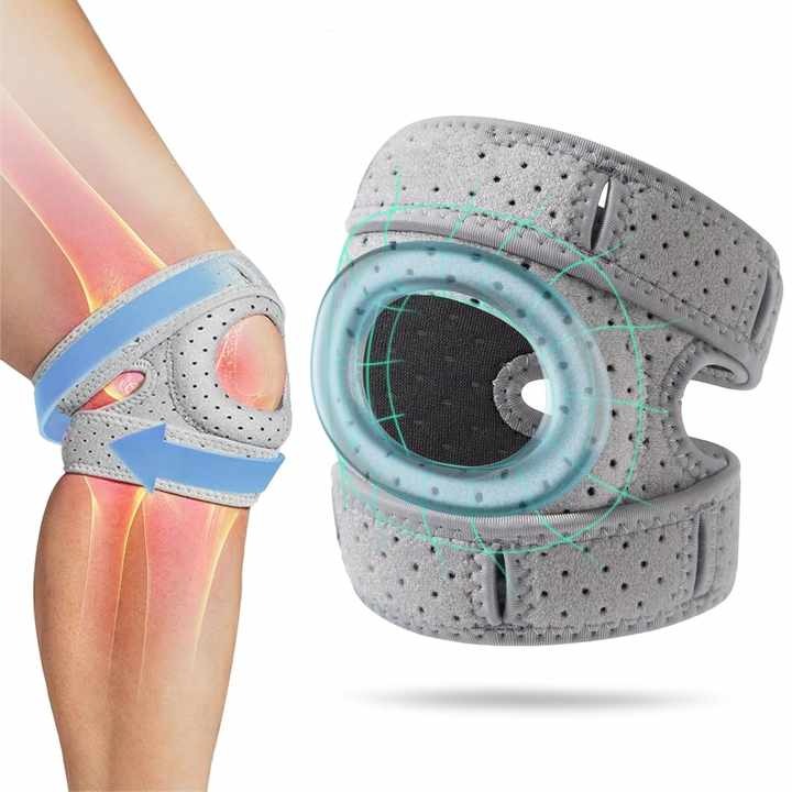 The Kinetic-Wrap Pro: Adjustable Knee Brace for High-Impact Running