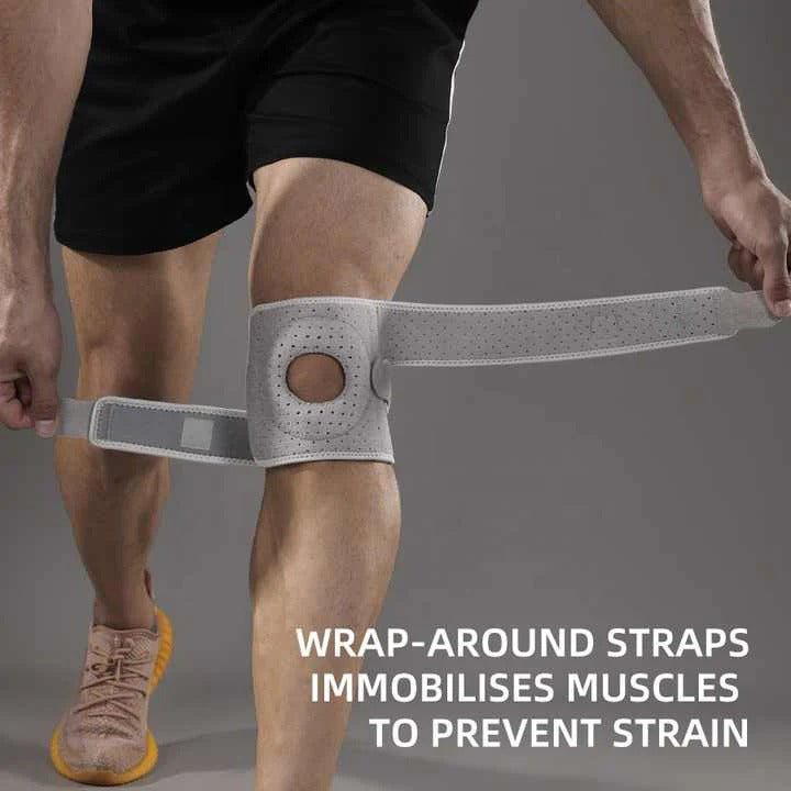 The Kinetic-Wrap Pro: Adjustable Knee Brace for High-Impact Running