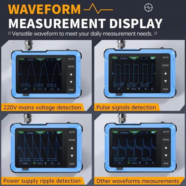 Signal-Sync Elite: High-Fidelity Handheld Oscilloscope for Basic Circuit Analysis