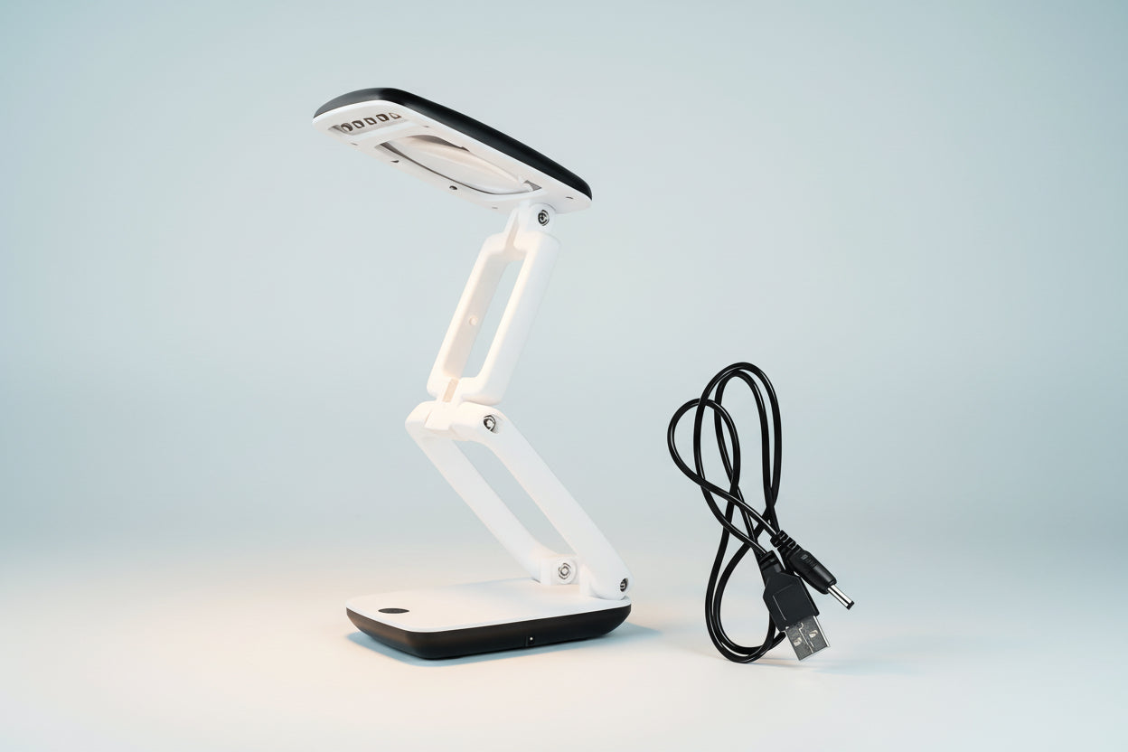 Edge-Vue Elite: Frameless-Logic Floor Magnifier with Integrated LED Halo