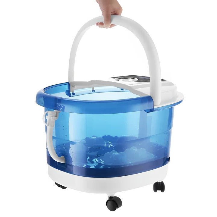 Therma-Flow Elite: Heated Foot Massager with Deep-Tissue Oxygen Bubbles