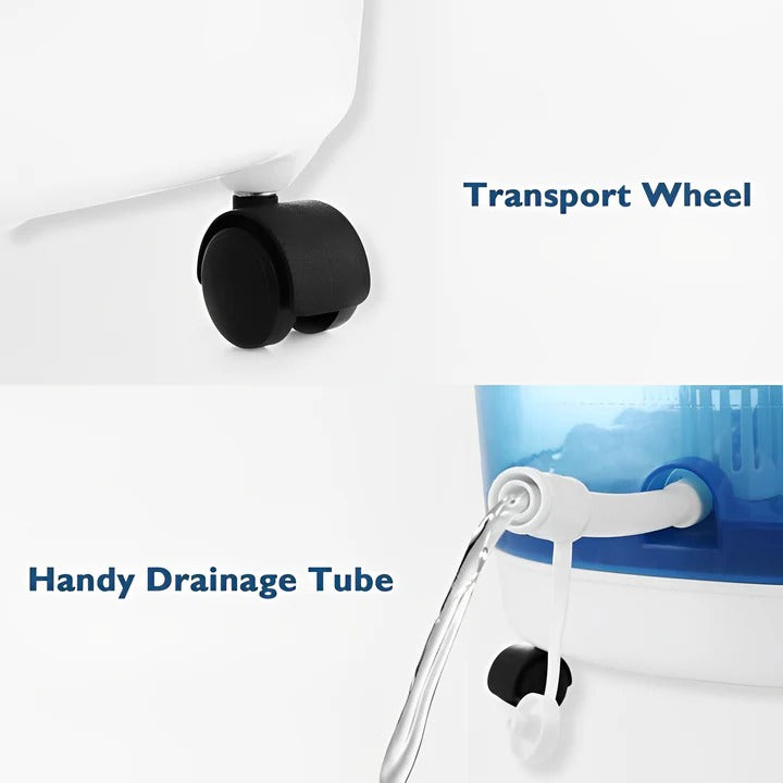 Therma-Flow Elite: Heated Foot Massager with Deep-Tissue Oxygen Bubbles