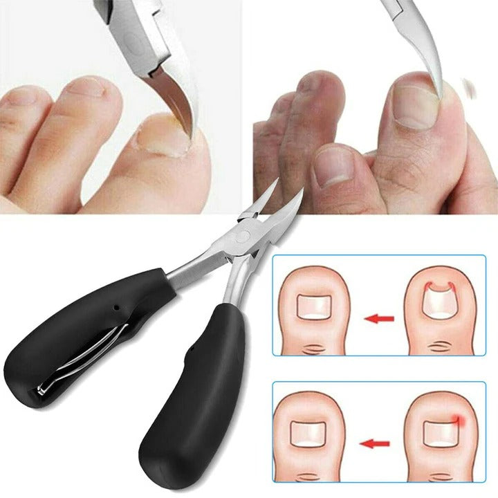 The Mega-Grip Pro: Ultra-Wide Jaw Nail Clippers for Tough & Thick Nails