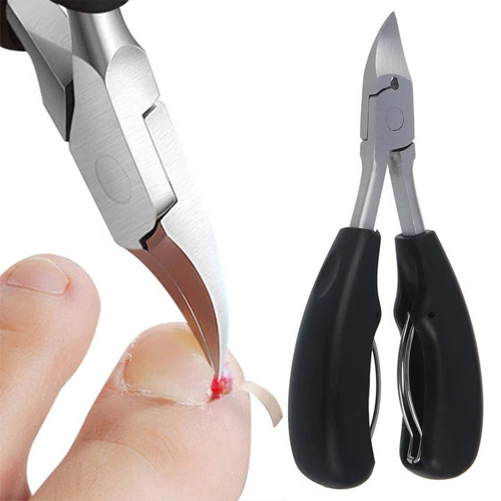 The Mega-Grip Pro: Ultra-Wide Jaw Nail Clippers for Tough & Thick Nails