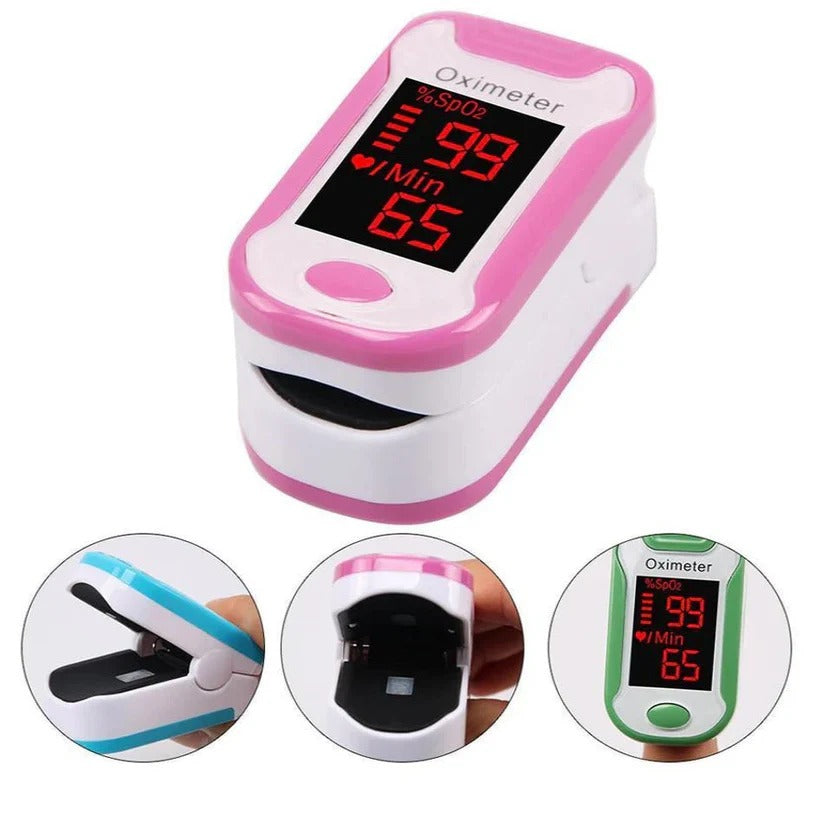 The Pulse-Check Pro: High-Precision Fingertip Oximeter with LED Logic