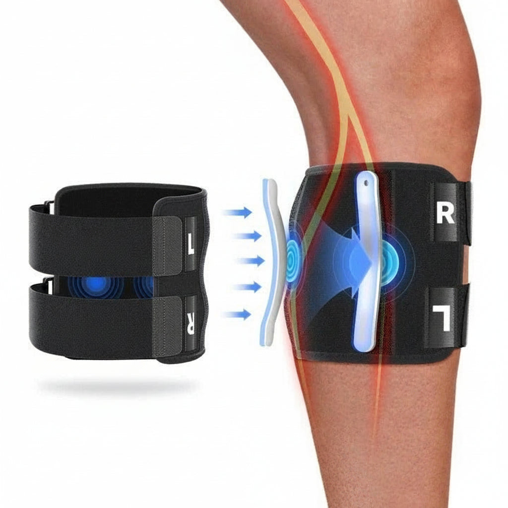 The Dual-Sentry Pro: Tactical Knee Brace with Twin-Pad Shock Absorption